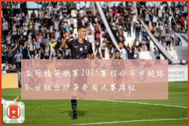 亚冠精英联赛2025赛程公布中超球队分组出炉争夺淘汰赛席位